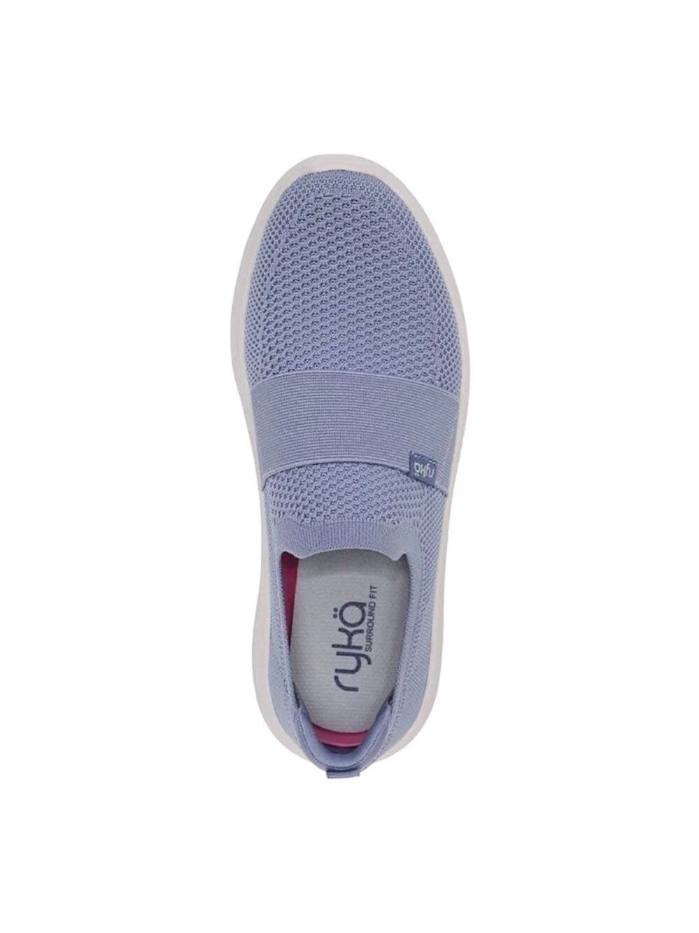 Ryka Astrid Knit Slip-On Sneaker (in tempst blue) - Picture 2 of 13